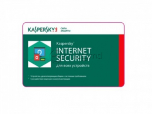KASPERSKY INTERNET SECURITY CARD 1 an