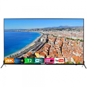 BRAVIS ELED-65Q5000 SMART + T2 BLACK 65" Android smart TV