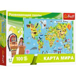 TREFL WORLD MAP