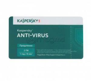 KASPERSKY ANTI-VIRUS CARD 1 an