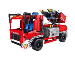 XTECH FIRE TRUCK WITH WATER SPRAYING (1801) truck