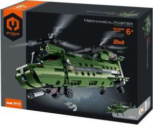 XTECH RICKS: 2IN1 MILITARY HELICOPTER plastic
